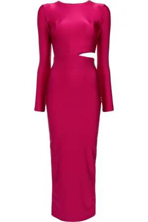 Lethicia Bronstein Sophia Midikleid mit Cut-Out