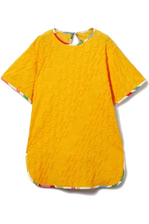 PUCCI Junior Jerseykleid aus Logo-Jacquard