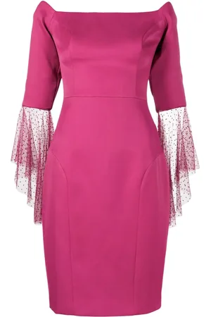 Lethicia Bronstein Kleid mit Tüllärmeln