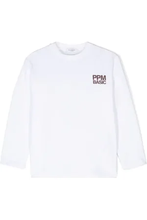 Paolo Pecora T-Shirt mit Logo-Applikation