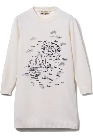 PUCCI Junior Besticktes Strickkleid