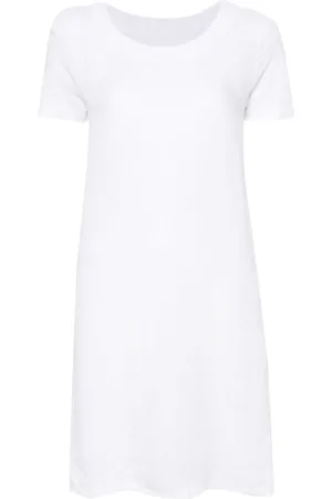 120% Lino T-Shirtkleid aus Leinen