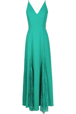 Lethicia Bronstein Maxikleid mit Spitzeneinsatz