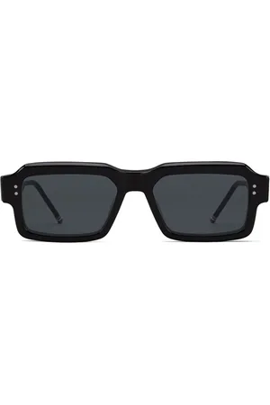 Thom Browne Sonnenbrille mit eckigem Gestell
