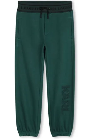 Karl Lagerfeld Bestickte Hose mit Kordelzug