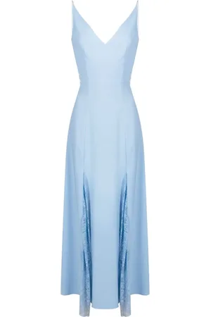 Lethicia Bronstein Maxikleid mit Spitzeneinsatz