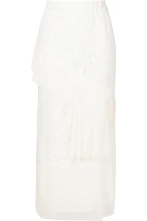 Lethicia Bronstein Midirock mit Kordelspitze