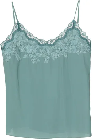 Lethicia Bronstein Amabile Top mit Spitzeneinsätzen