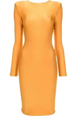 Lethicia Bronstein Gracie Midikleid mit V-Rückenausschnitt