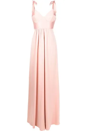Lethicia Bronstein Gerüschtes Maxikleid