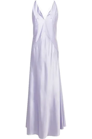 Lethicia Bronstein Maxikleid mit Satin-Finish