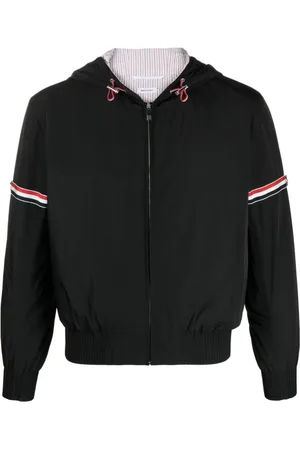 Thom Browne Kapuzenjacke mit RWB-Streifen