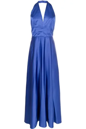 Lethicia Bronstein Maxikleid mit Spitzeneinsatz