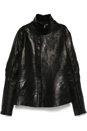 ISAAC SELLAM EXPERIENCE Bikerjacke in Knitteroptik