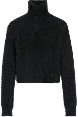 Ami Pullover mit gebürstetem Effekt