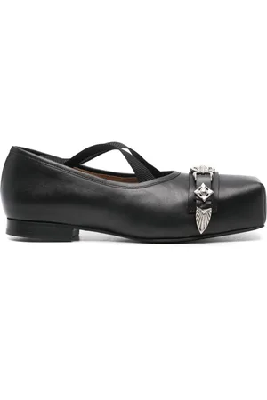 TOGA PULLA Ballerinas mit metallischem Detail