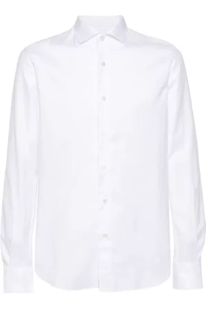 Glanshirt Oxford-Hemd aus Baumwolle