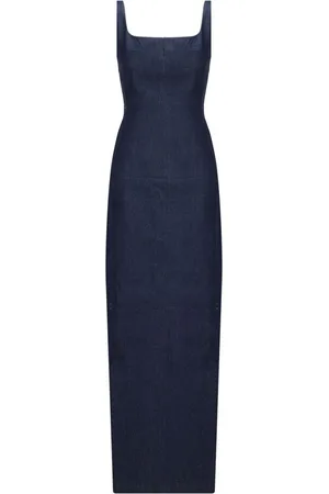 Jacquemus La Robe de-Nîmes Spoglio Maxikleid
