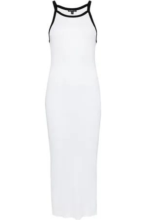 James Perse Geripptes Trägerkleid
