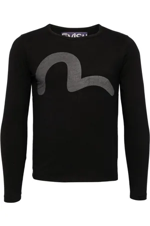 Evisu T-Shirt mit Logo-Print