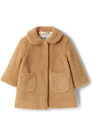 Il gufo Mantel aus Faux Shearling