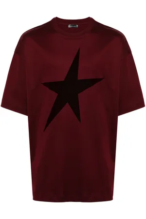 MUGLER T-Shirt mit beflocktem Stern