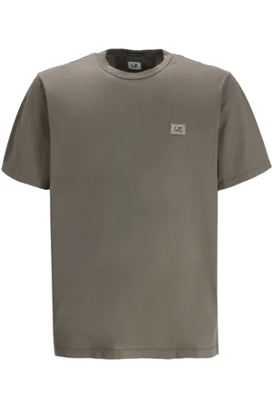 C.P. Company T-Shirt mit Logo-Patch