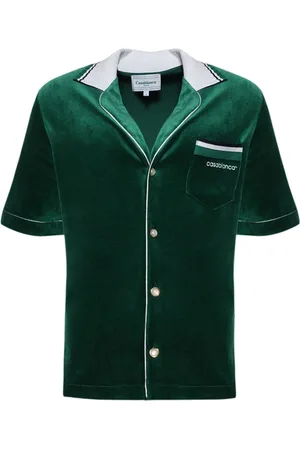 Casablanca Hemd aus Velours