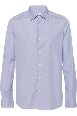 Glanshirt Gestreiftes Hemd