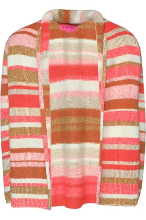 THE ELDER STATESMAN Stripe Italy Cardigan