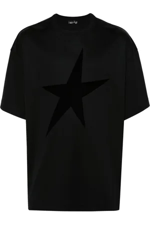 MUGLER T-Shirt mit beflocktem Stern