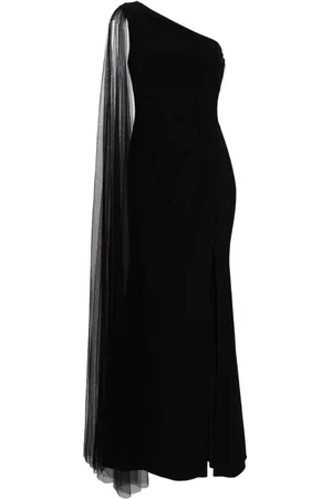 Marchesa Notte Asymmetrisches Abendkleid