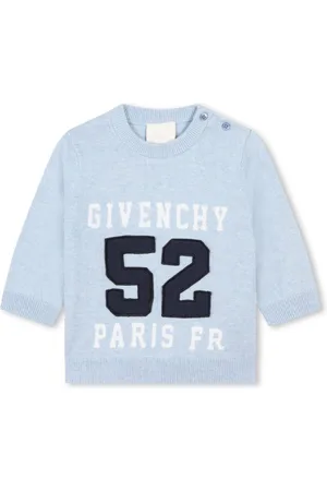 Givenchy Intarsien-Pullover mit Rundhalsausschnitt