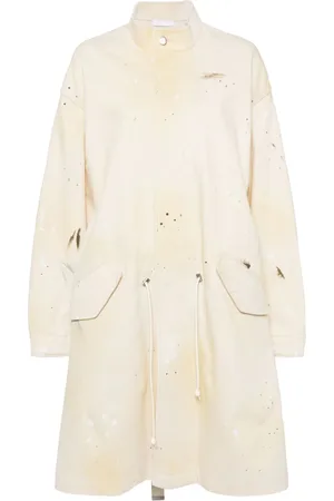 Helmut Lang Mantel mit Spray-Effekt