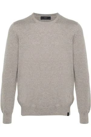 FAY Pullover mit rundem Ausschnitt