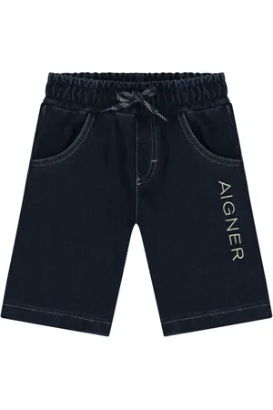 Aigner Jeans-Shorts mit Logo-Stickerei