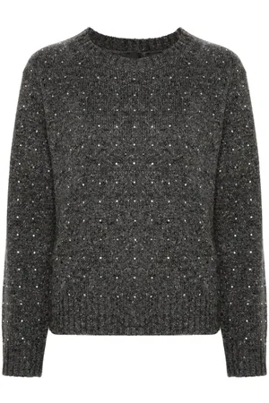 Pinko Pullover mit Kristallen