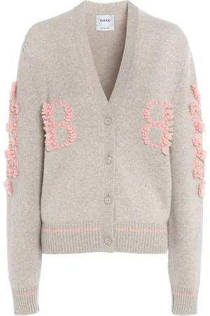 Barrie Cardigan aus Kaschmir mit B-Logo