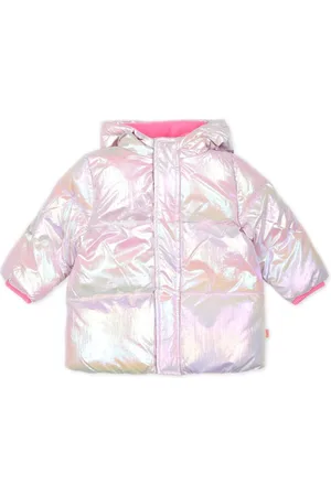 Billieblush Gefütterte Jacke im Metallic-Look