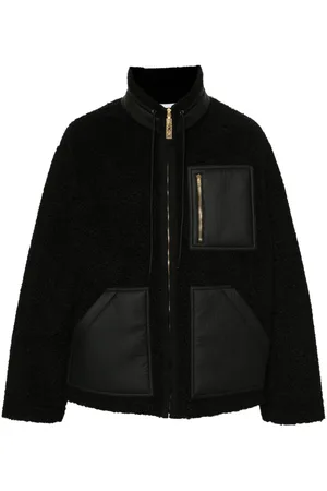 Moschino Jacke aus Faux Shearling