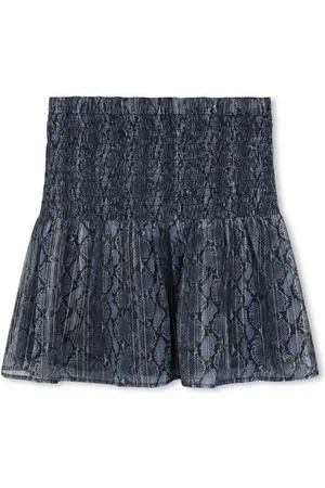 Michael Kors Rock mit Schlangen-Print