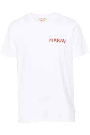 Marni T-Shirt mit -Patch