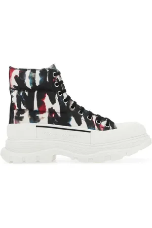 Alexander McQueen High-Top-Sneakers mit Print