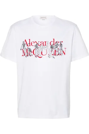 Alexander McQueen Tailor T-Shirt mit Skelett-Logo