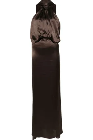 The Attico Maxikleid aus Seide