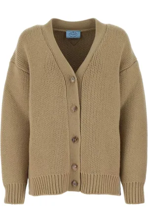 Prada Oversized-Cardigan mit Triangel-Logo