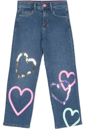 Billieblush Jeans mit Herzmotiv
