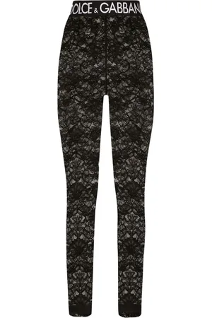 Dolce & Gabbana Leggings aus Spitze