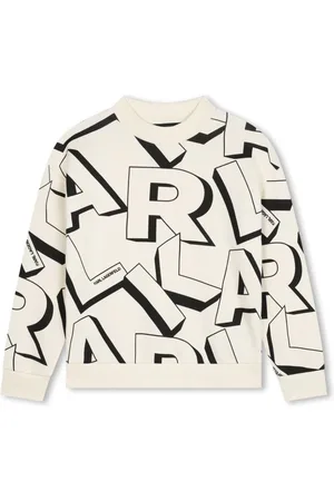 Karl Lagerfeld Fleece-Sweatshirt mit Logo-Print
