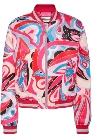 Philipp Plein Colorful Circus Bomberjacke